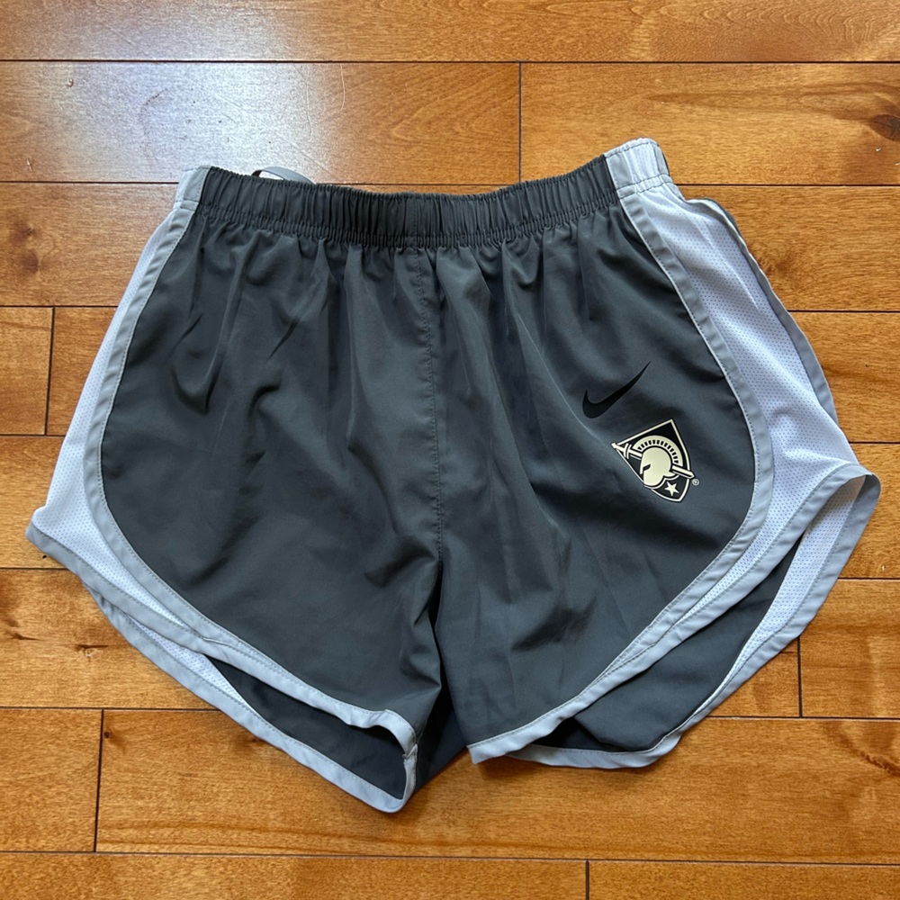 Nike Women’s Dri Fit Charcoal and Light Gray Shorts- Army